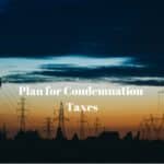 Plan for Condemnation Taxes