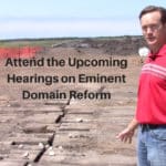 Hearings on Eminent Domain Reform
