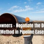 Landowners - Negotiate the Double Ditch Method in Pipeline Easements