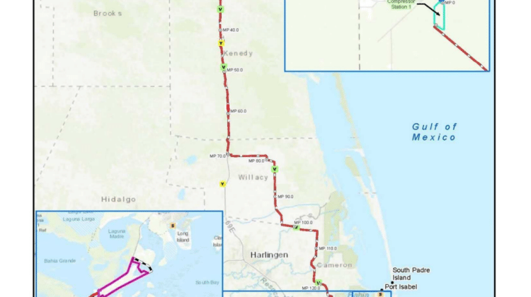 Rio Bravo Pipeline Project Map