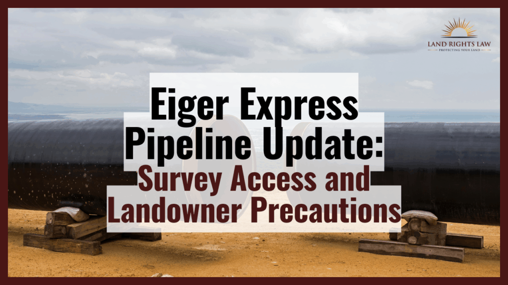 Eiger Express Pipeline update